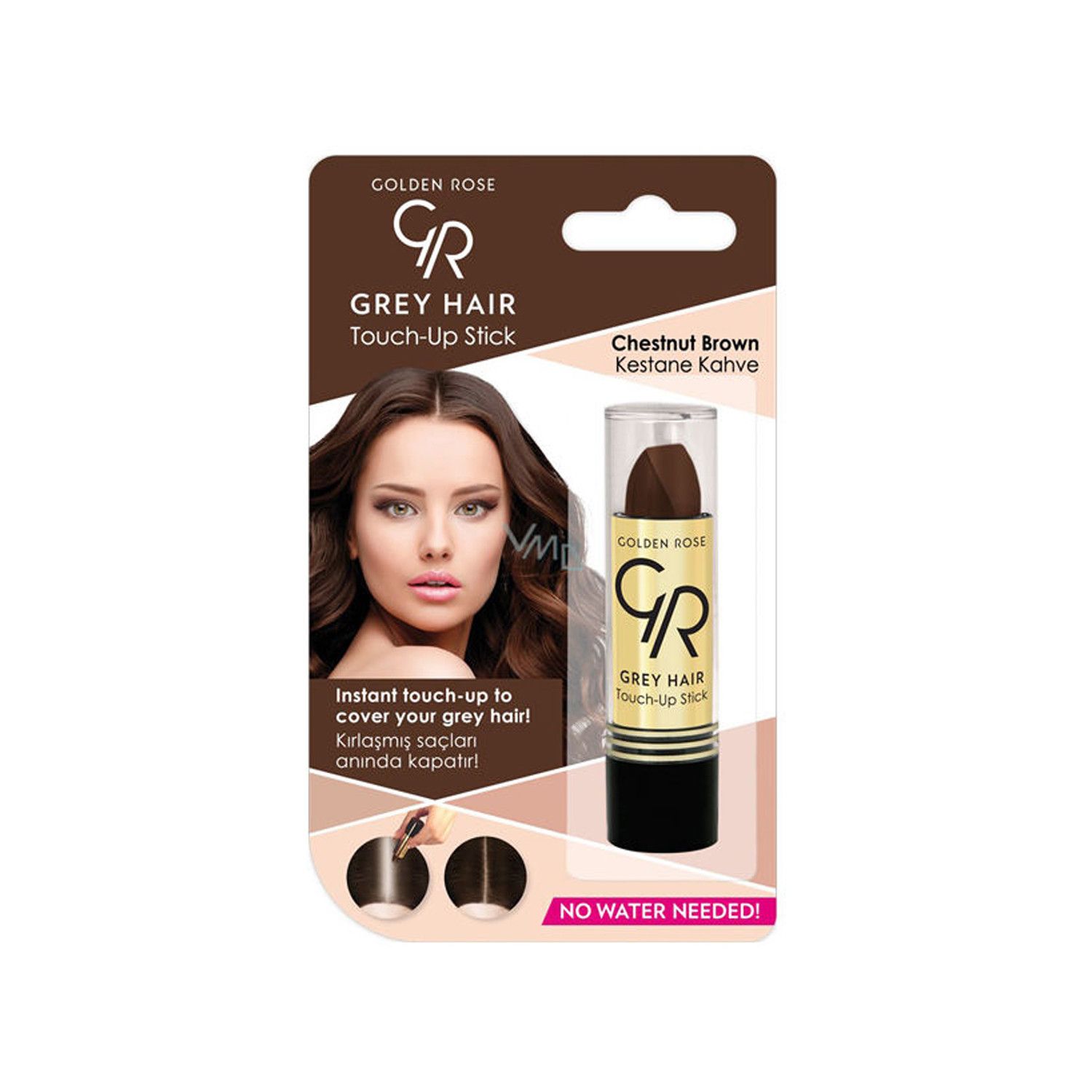 رژ مو گلدن رز مدل Chestnut Brown