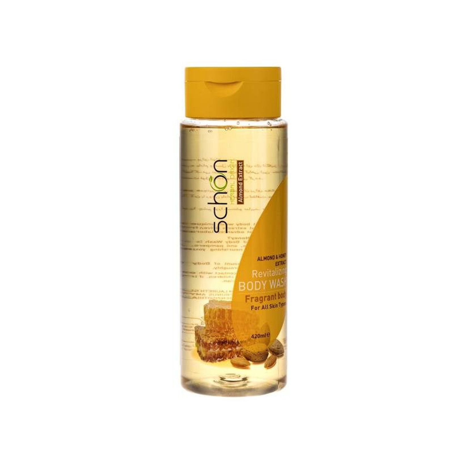 شامپو بدن شون مدل Almond And Honey حجم 420 میلی لیتر