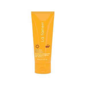 کرم ضد آفتاب و ضد لک فاقد چربی SPF50 لافارر مناسب پوست چرب و مستعد آکنه حجم 40 میلی لیتر - بی رنگ