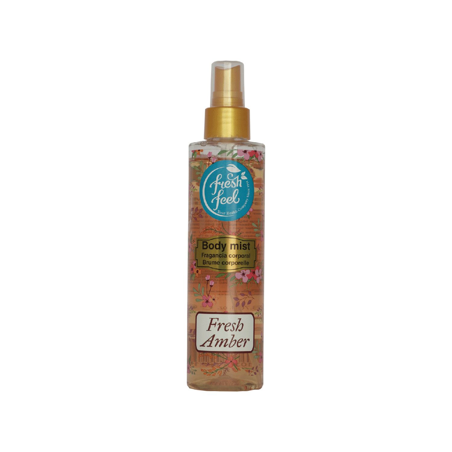 بادی اسپلش فرش فیل مدل Fresh Amber حجم 200 میلی لیتر