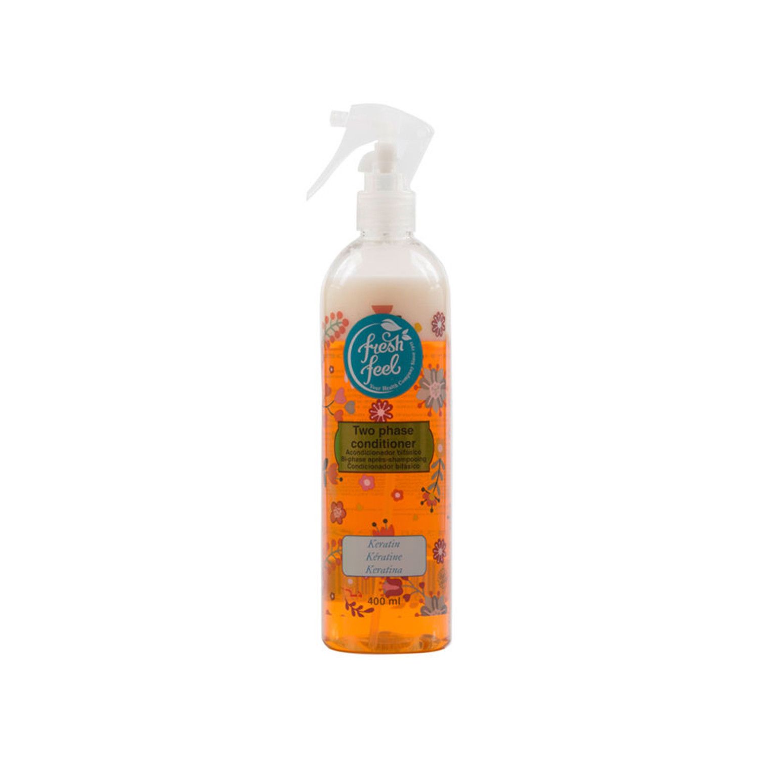 اسپری دوفاز فرش فیل مدل Keratin حجم 400 میلی لیتر