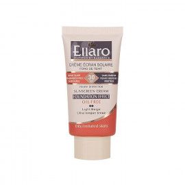 کرم ضد آفتاب فاقد چربی SPF 30 الارو  مناسب پوست های چرب حجم 40 میلی لیتر - بژ روشن