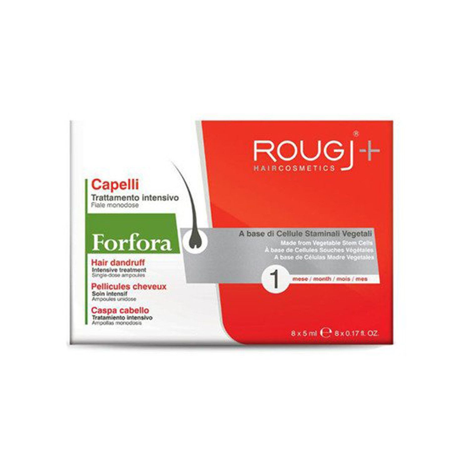 سرم سلول بنیادی برطرف کننده شوره پوست سر روژی مدل Forfora