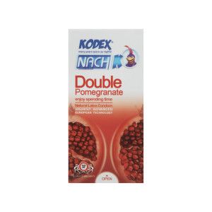 کاندوم کدکس مدل Double Pomegranate بسته 12 عددی