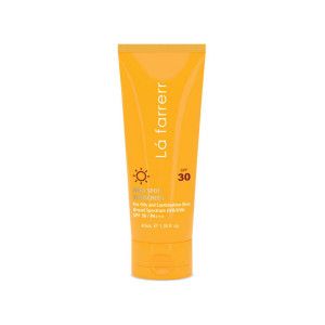 کرم ضد آفتاب و ضد لک SPF30 لافارر مناسب پوست چرب، مختلط و آکنه ای حجم 40 میلی لیتر - بی رنگ