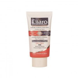 کرم ضد آفتاب فاقد چربی SPF 30 الارو مناسب پوست های چرب حجم 40 میلی لیتر - بژ طبیعی