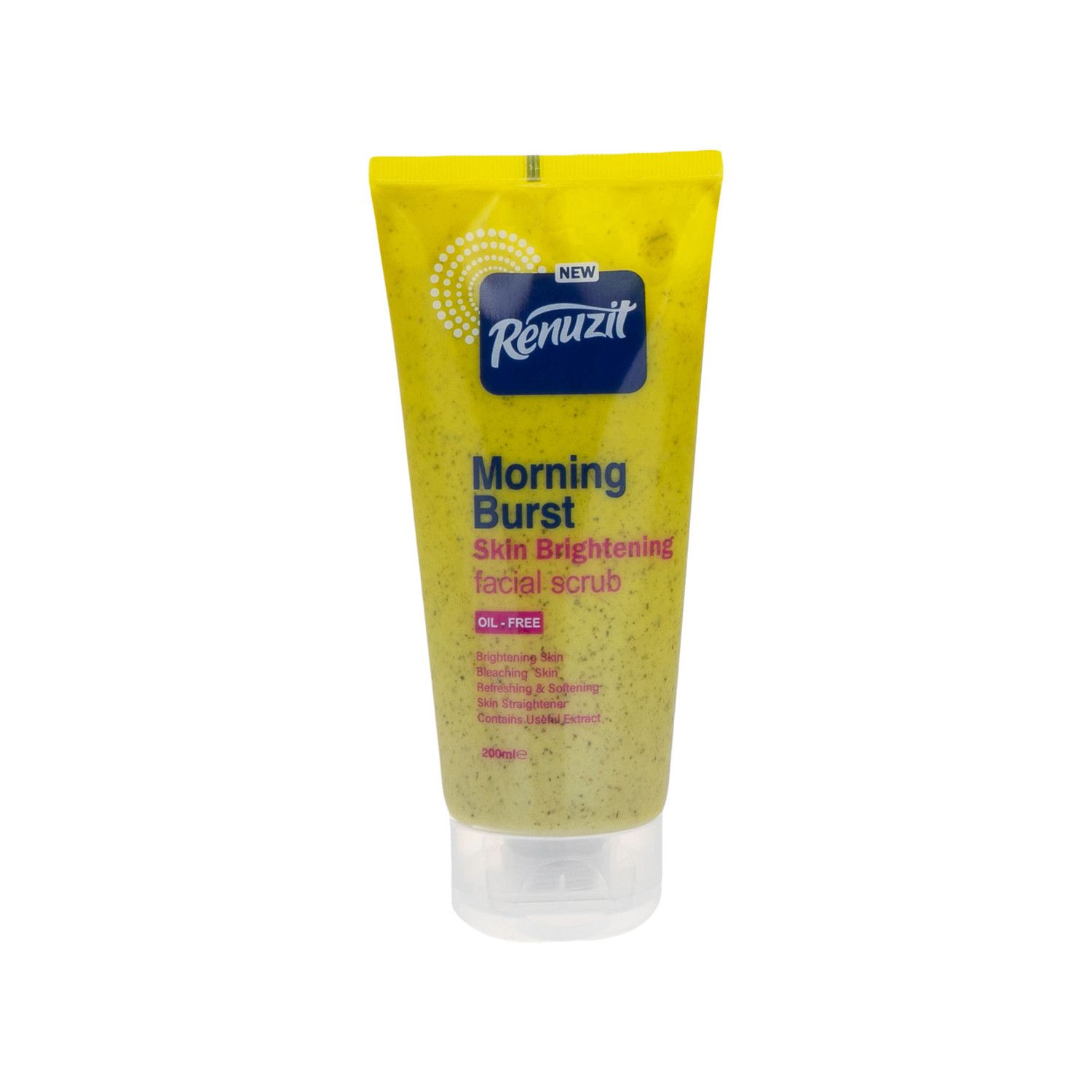 اسکراب پوست سفید کننده رینوزیت مدل Morning Burst حجم 200 میلی لیتر