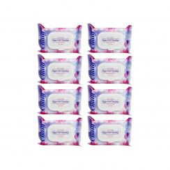دستمال مرطوب چانف مدل Super Soft-X2 بسته 42 عددی مجموعه 8 عددی