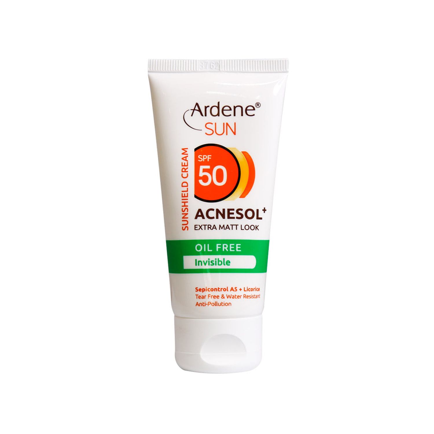کرم ضد آفتاب فاقد چربی آردن مدل Acnesol SPF50 وزن 50 گرم - بی رنگ