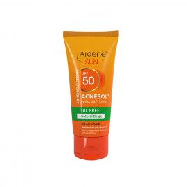 کرم ضد آفتاب آردن مدل Acnesol SPF50 وزن 50 گرم - بژ طبیعی