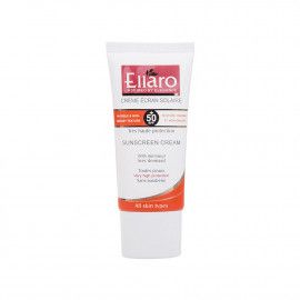 کرم ضد آفتاب SPF50 الارو مناسب انواع پوست حجم 50 میلی لیتر - بی رنگ