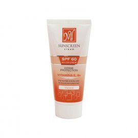 کرم ضد آفتاب SPF 60 مای مناسب  پوست های نرمال و خشک حجم 50 میلی لیتر - رنگی