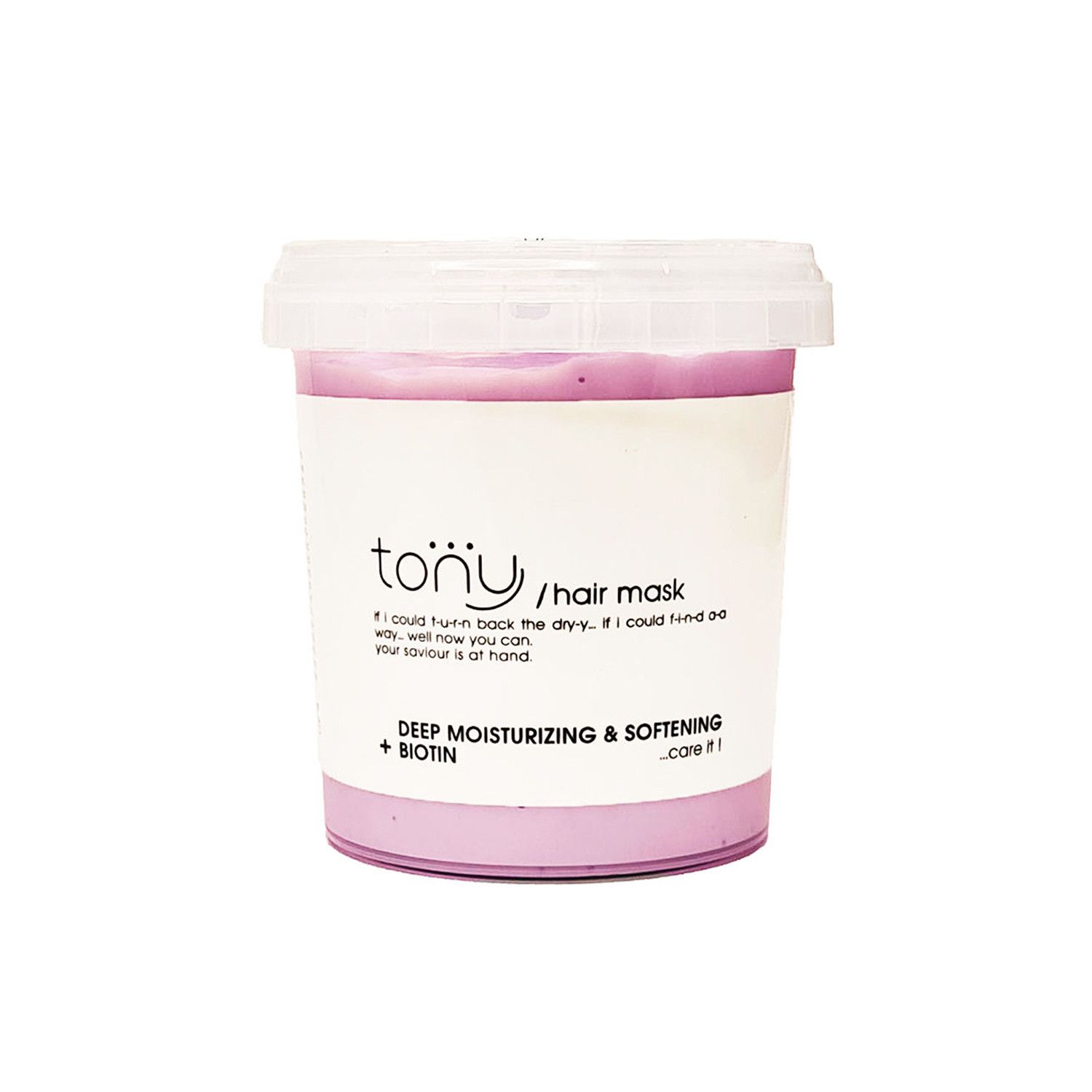 ماسک مو مرطوب کننده و نرم کننده قوی تونی مدل Deep Moisturizing & Softening حجم 375 میلی لیتر