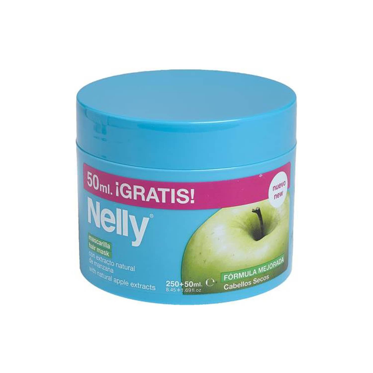 ماسک مو نلی مدل Green Apple حجم 300 میلی لیتر