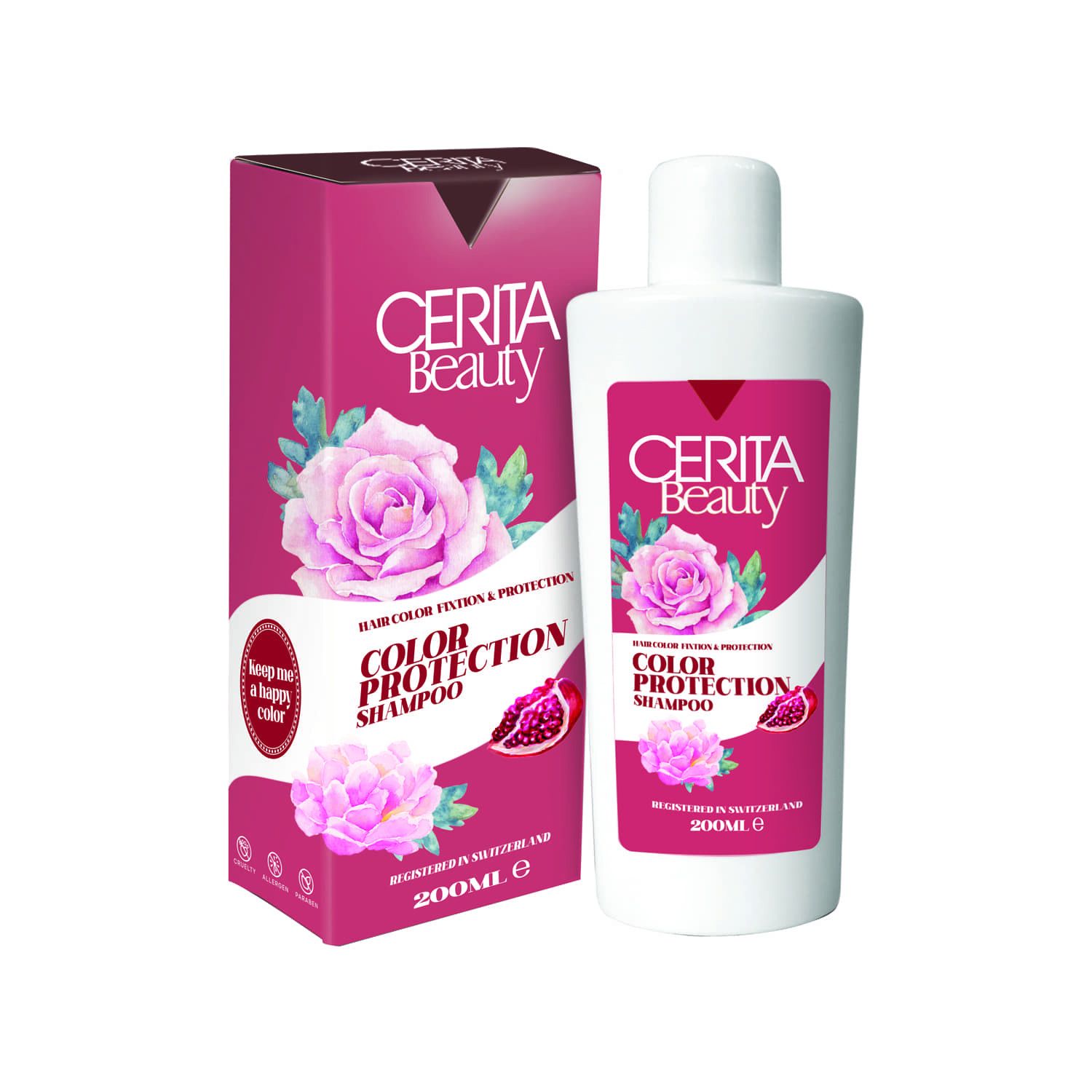 شامپو سریتا بیوتی مدل Color Protection حجم 200 میلی لیتر