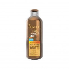 روغن اکلیلی برنز کننده و ویتامینه سی گل SPF 4 حجم 250 میلی لیتر