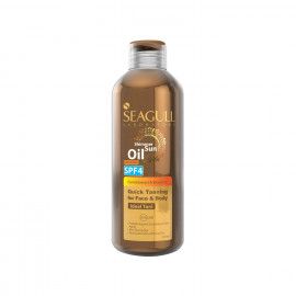 روغن اکلیلی برنز کننده و ویتامینه سی گل SPF 4 حجم 250 میلی لیتر