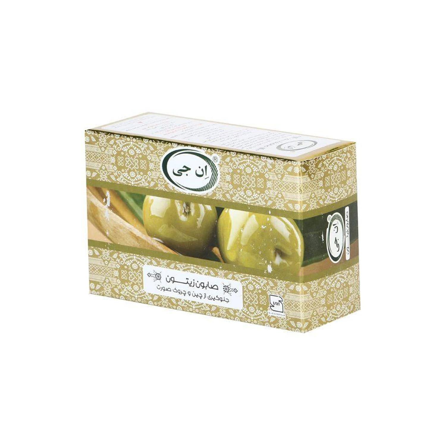 صابون ان جی مدل زیتون وزن 100 گرم