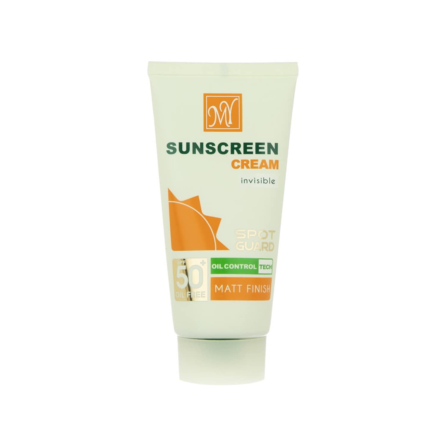 کرم ضد آفتاب و ضد لک فاقد چربی مای مدل Spot Guard SPF 50 مناسب پوست چرب و مختلط حجم 50 میلی لیتر - بی رنگ