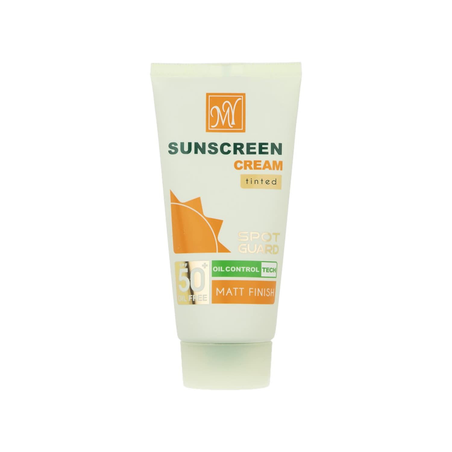 کرم ضد آفتاب و ضد لک فاقد چربی مای مدل Spot Guard SPF 50 مناسب پوست چرب و مختلط حجم 50 میلی لیتر - رنگی