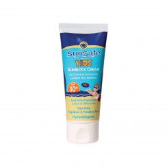 کرم ضد آفتاب کودکان سان سیف SPF 30 فاقد جاذب های شیمیایی حجم 50 میلی لیتر