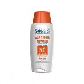 فلوئید ضد آفتاب و ضد چروک آردن سولاریس مدل ایج ریپیر نیوژن SPF 50 مناسب انواع پوست حجم 100 میلی لیتر - بی رنگ