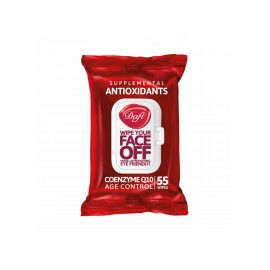 دستمال مرطوب پاک کننده آرایش دافی مدل Antioxidants بسته 55 عددی