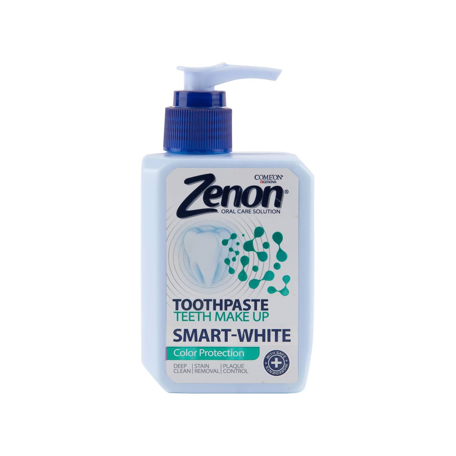 خمیر دندان سفید کننده پمپی زنون مدل Smart White حجم 230 میلی لیتر