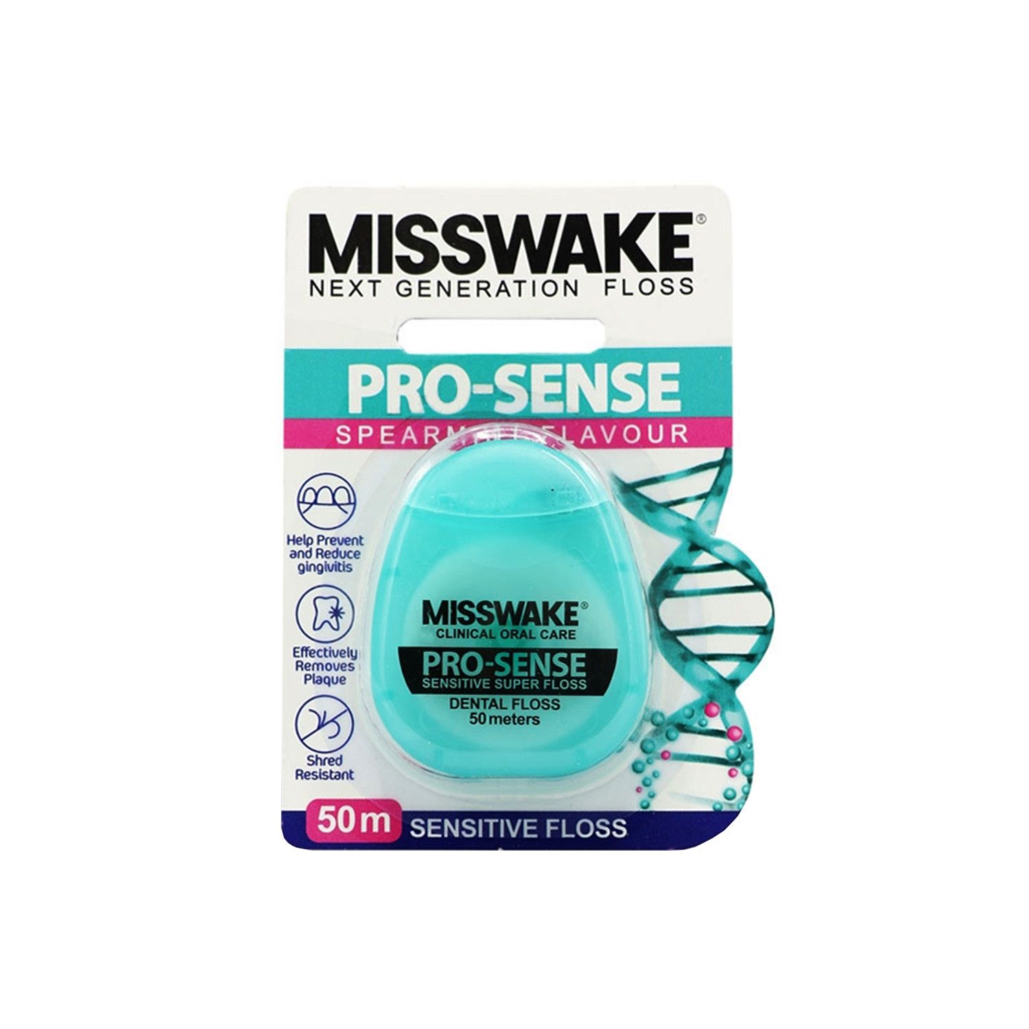 نخ دندان میسویک مدل Pro-Sense طول 50 متر