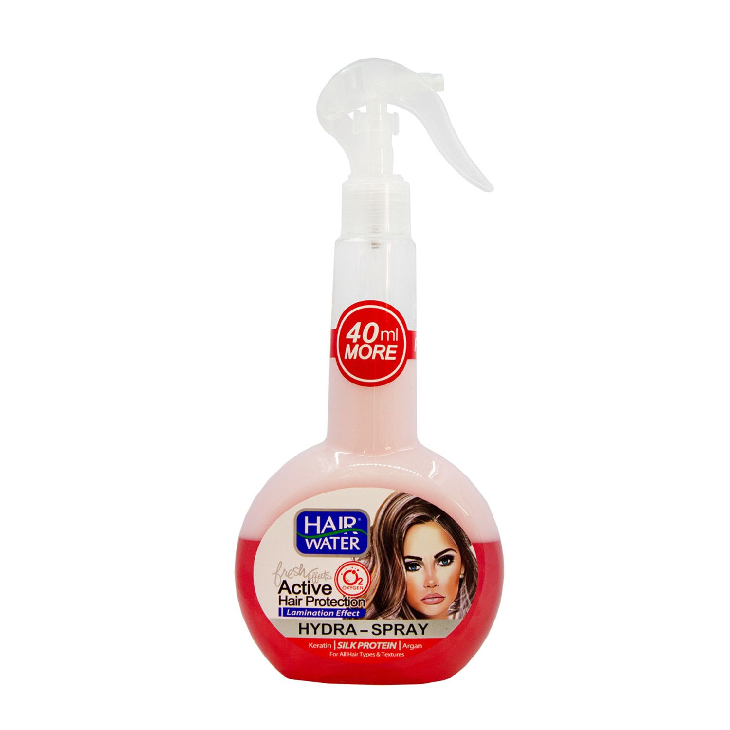 اسپری مو دوفاز هیرواتر کامان مدل Active hair protection حجم 260 میلی لیتر