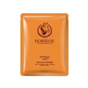 ماسک صورت نقابی بیوآکوا مدل روغن اسب
