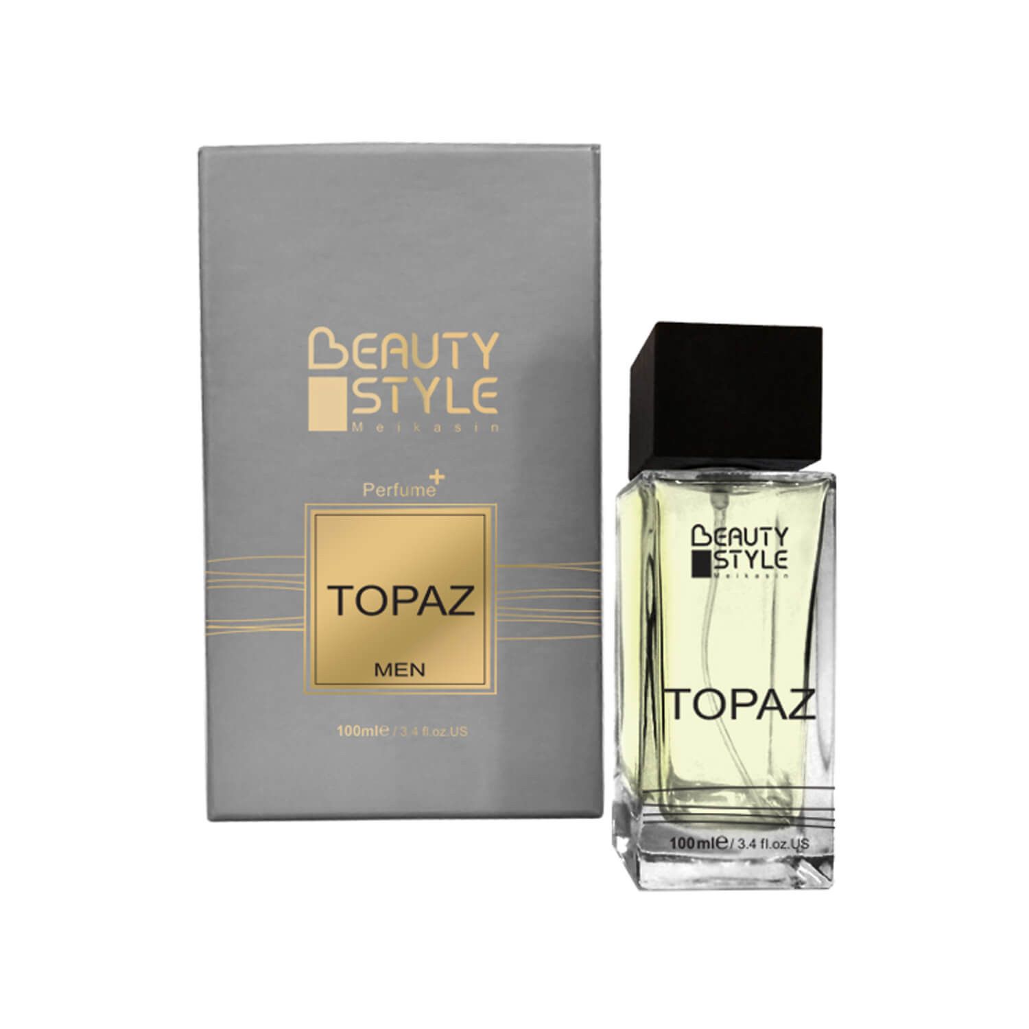 پرفیوم مردانه بیوتی استایل (کرید اونتووس) مدل Topaz حجم 100 میلی لیتر