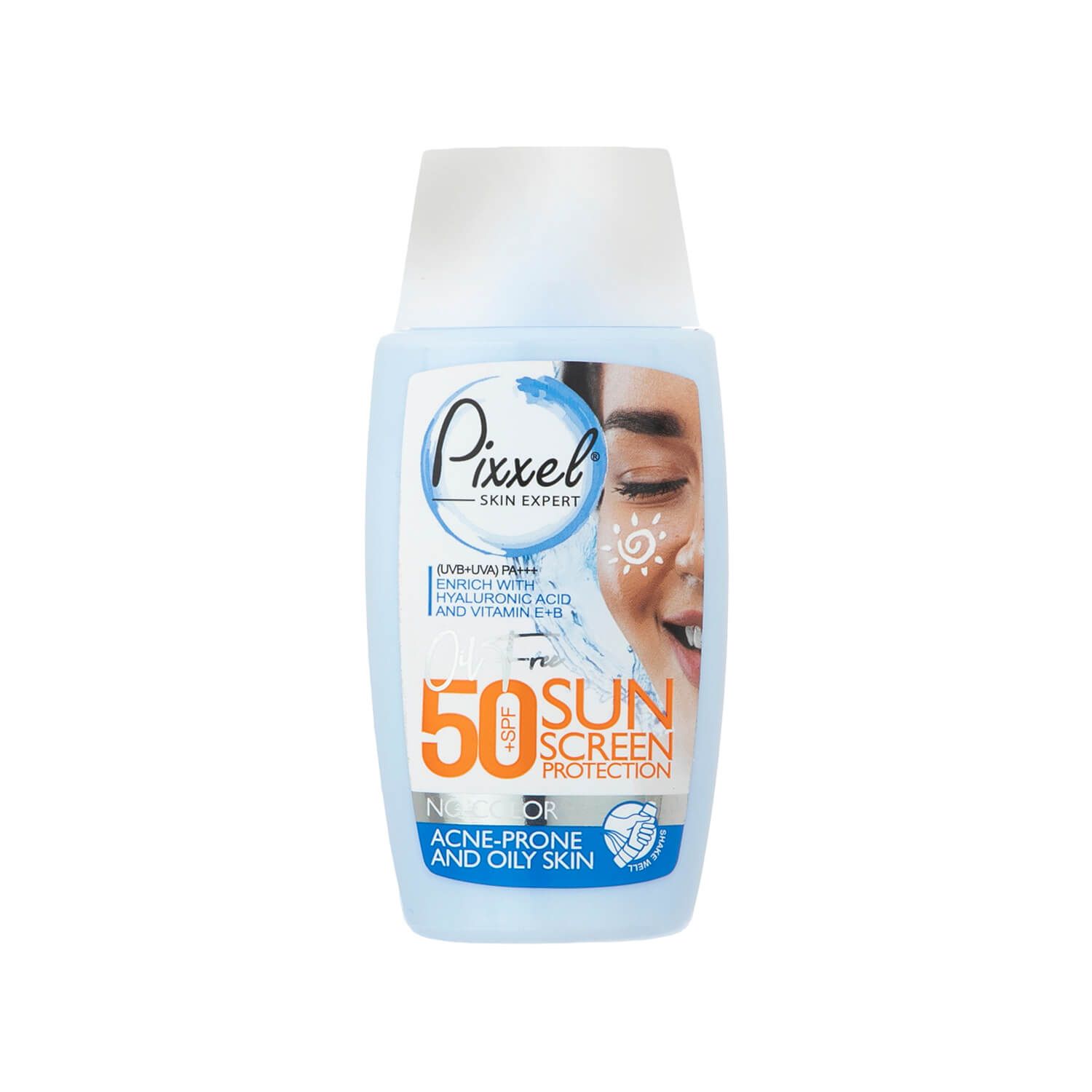 کرم ضد آفتاب پیکسل SPF 50 مناسب پوست های چرب، جوش دار و مختلط حجم 50 میلی لیتر - بی رنگ