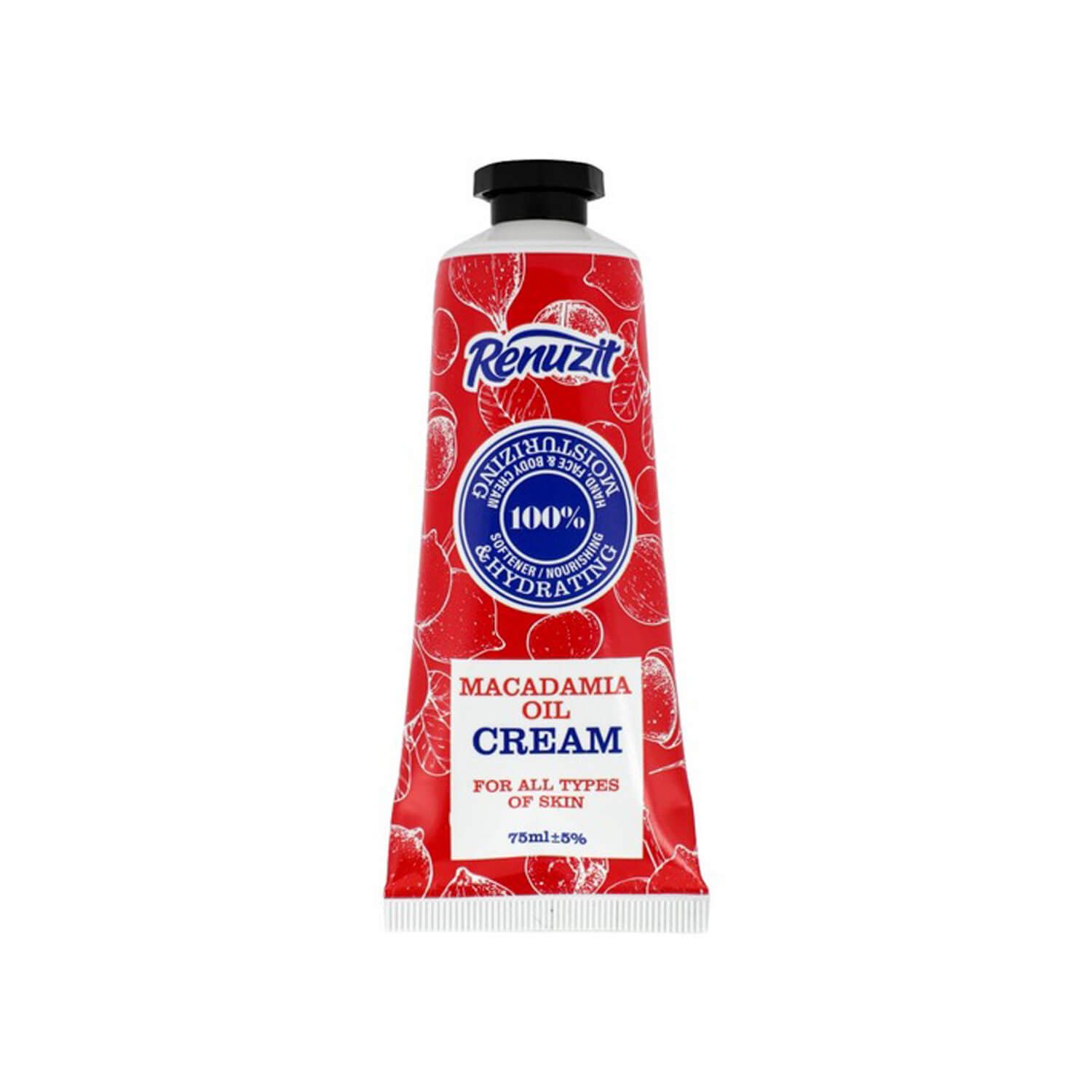 کرم مرطوب کننده رینوزیت مدل ماکادمیا حجم 75 میلی لیتر