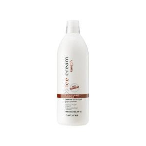 شامپو آیس کریم مدل Keratin حجم 1000 میلی لیتر