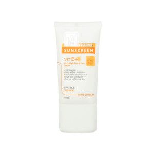 کرم ضد آفتاب مای فارما SPF50 مناسب پوست نرمال تا خشک حجم 40 میلی لیتر - بی رنگ