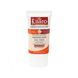 کرم ضد آفتاب فاقد چربی SPF 50 الارو مناسب پوست های چرب حجم 40 میلی لیتر - بژ طبیعی