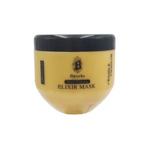ماسک مو با آبکشی بیجورکا مدل Elixir مناسب انواع مو حجم 500 میلی لیتر