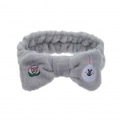 هدبند زنانه مدل خرگوش میشا - رنگ طوسی