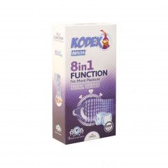 کاندوم کدکس مدل Function 8 In 1 بسته 10 عددی