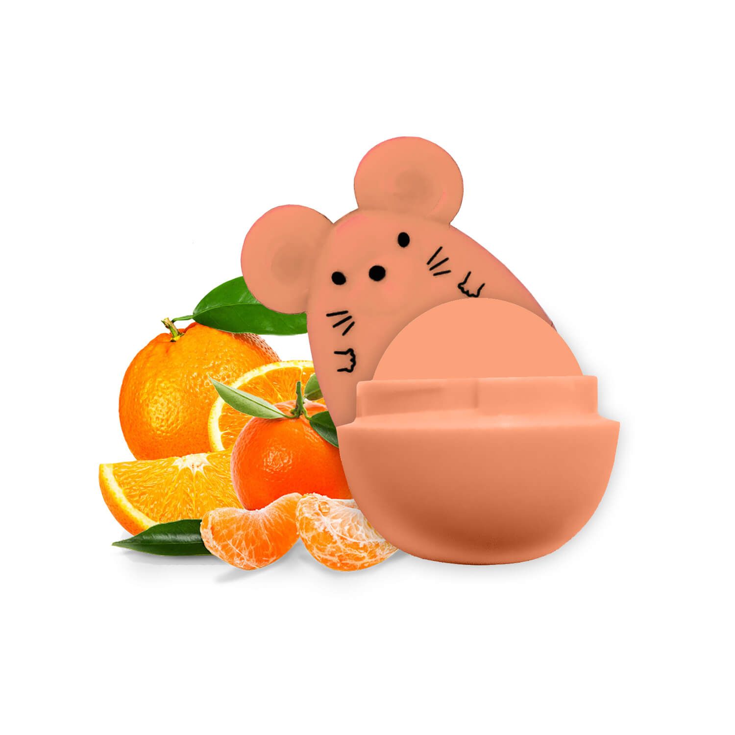 بالم لب طرح موش با رایحه پرتقال
