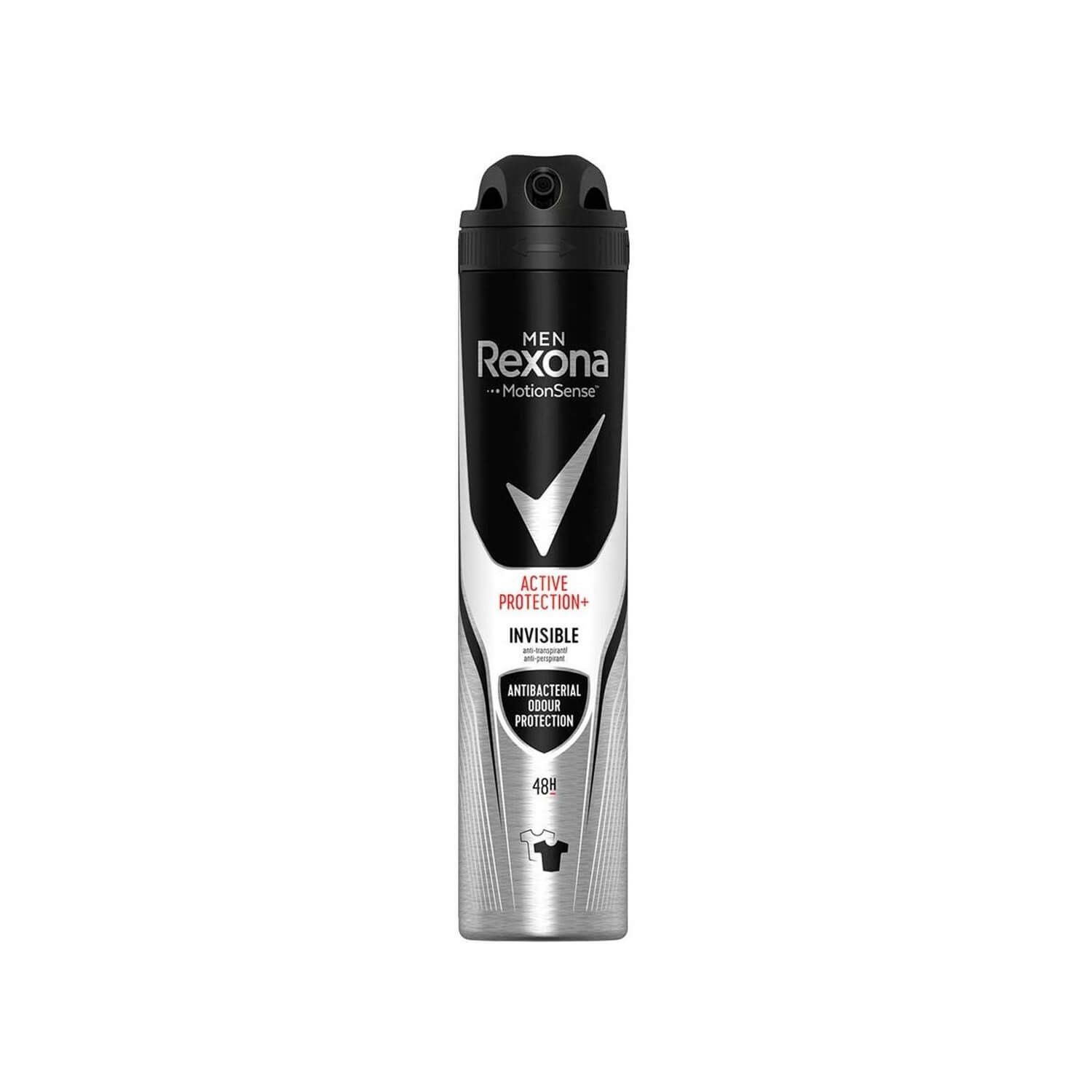 اسپری ضد تعریق مردانه رکسونا مدل Active Protection Invisible حجم 200 میلی لیتر