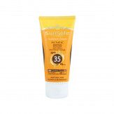 کرم ضد آفتاب فاقد چربی SPF 35 سان سیف مناسب پوست چرب حجم 50 میلی لیتر - بژ روشن