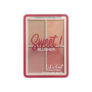 پالت رژگونه 4 رنگ دودو گرل مدل Sweet - شماره 02