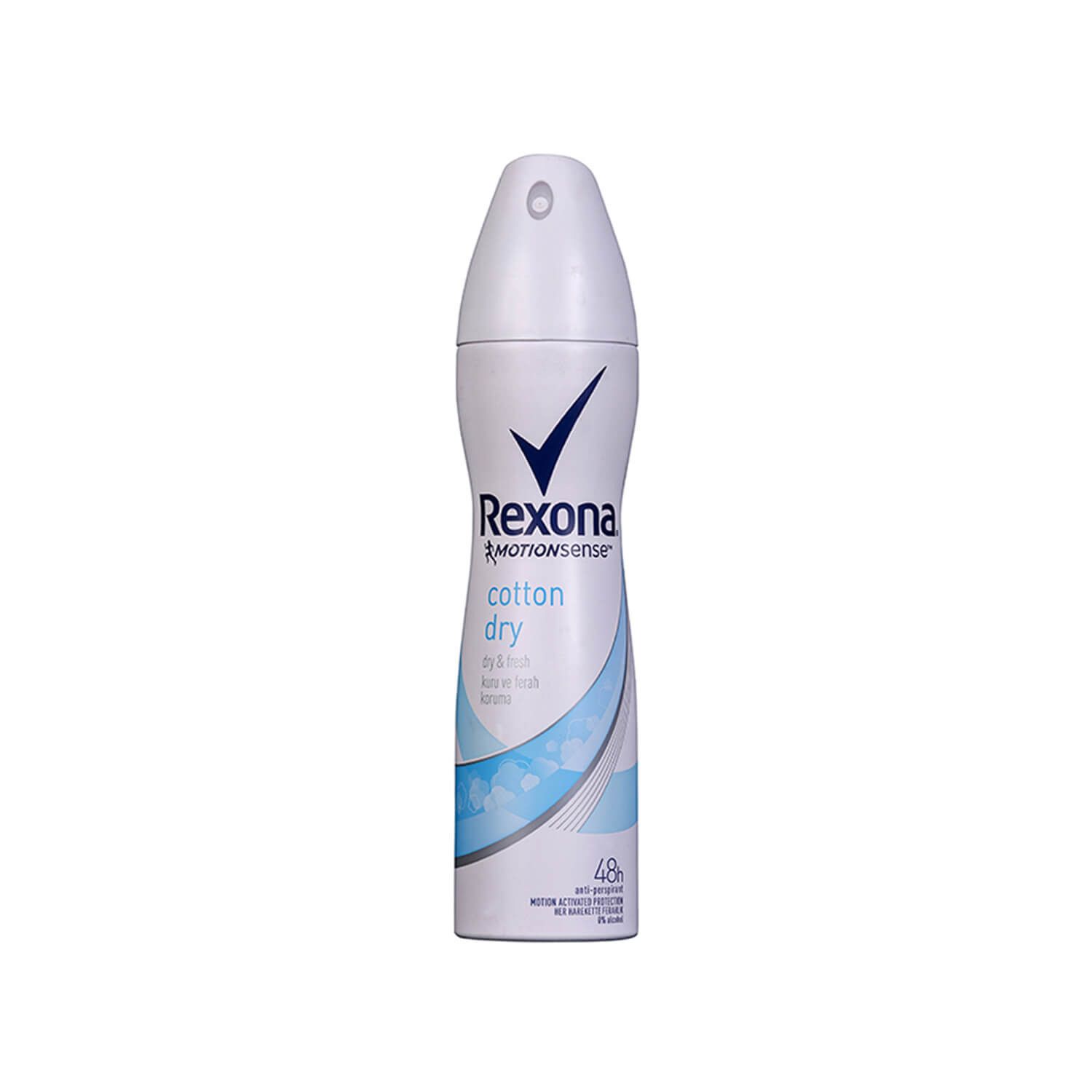 اسپری ضد تعریق زنانه رکسونا مدل Cotton Dry حجم 200 میلی لیتر