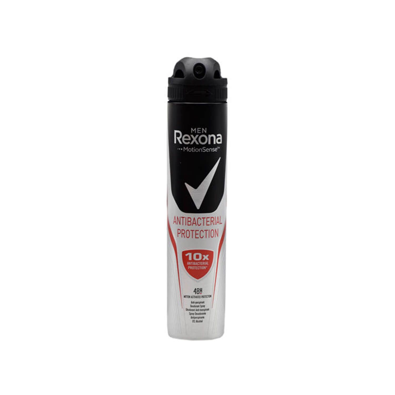 اسپری ضد تعریق مردانه رکسونا مدل Anti Bacterial Protection حجم 200 میلی لیتر