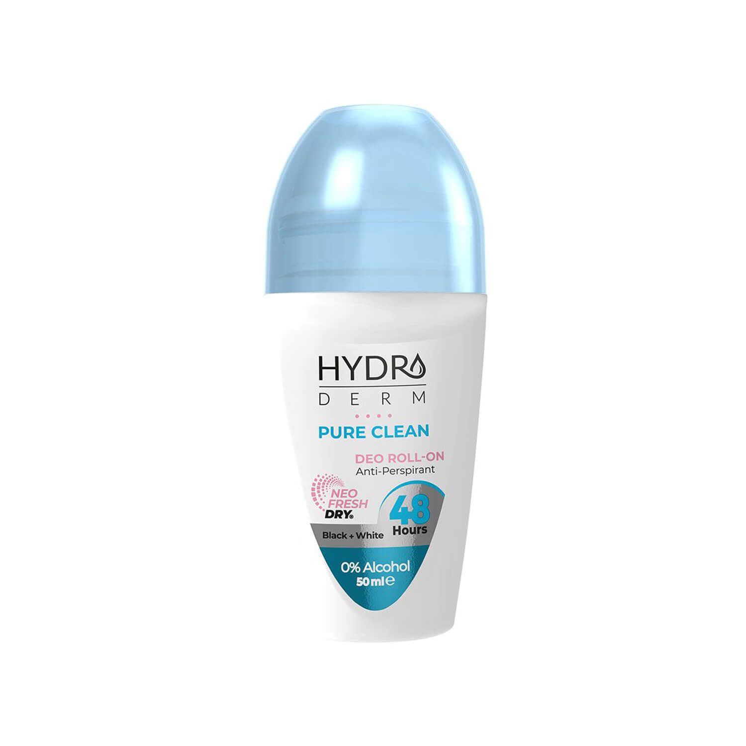 رولان ضد تعریق زنانه هیدرودرم مدل Pure Clean حجم 50 میلی لیتر