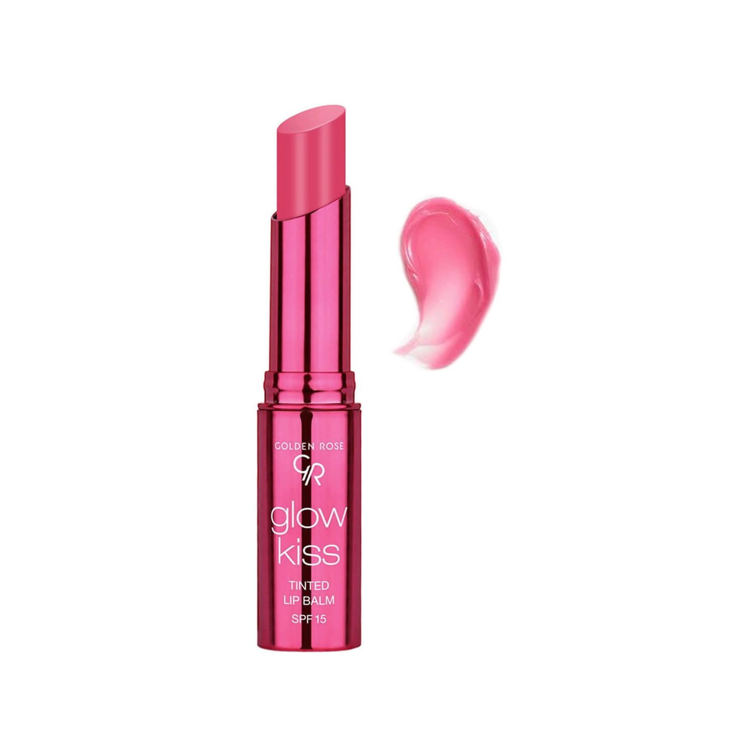 بالم لب رنگی SPF 15 گلدن رز مدل Glow Kiss شماره 03