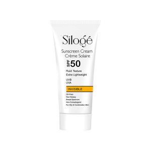 کرم فلوئید ضد آفتاب فاقد چربی SPF 50 سیلوژه مناسب پوست چرب و مختلط حجم 40 میلی لیتر - بی رنگ