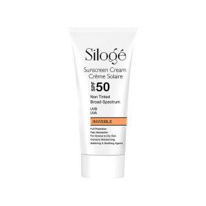 کرم ضد آفتاب SPF 50 سیلوژه مناسب پوست معمولی و خشک حجم 40 میلی لیتر - بی رنگ